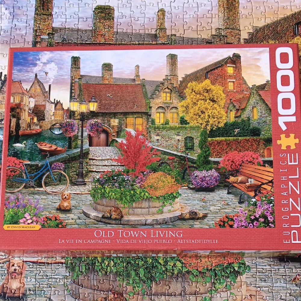 Old Town Living, 1,000 Piece Puzzle by Eurographics